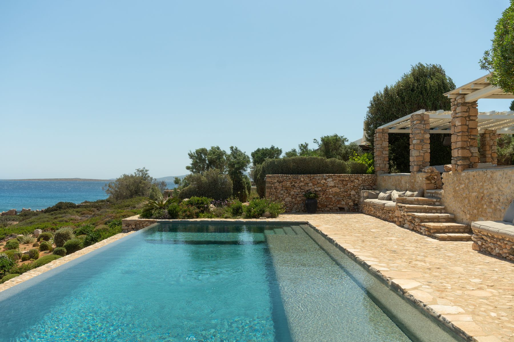 Pool at Villa Kymata, Paros