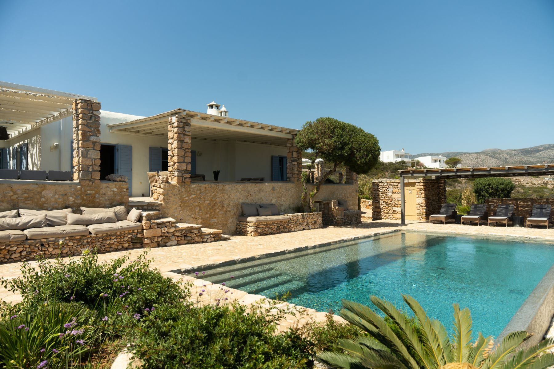 Pool at Villa Kymata, Paros