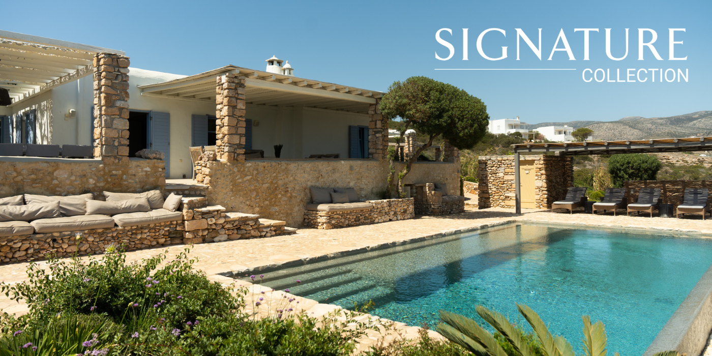 Villa Kymata exterior, Paros