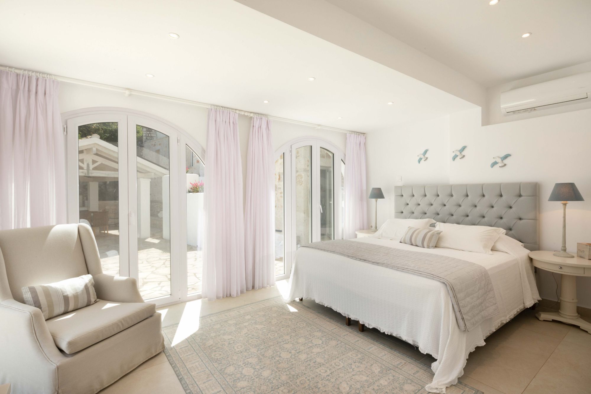 Double bedroom at Villa Laura
