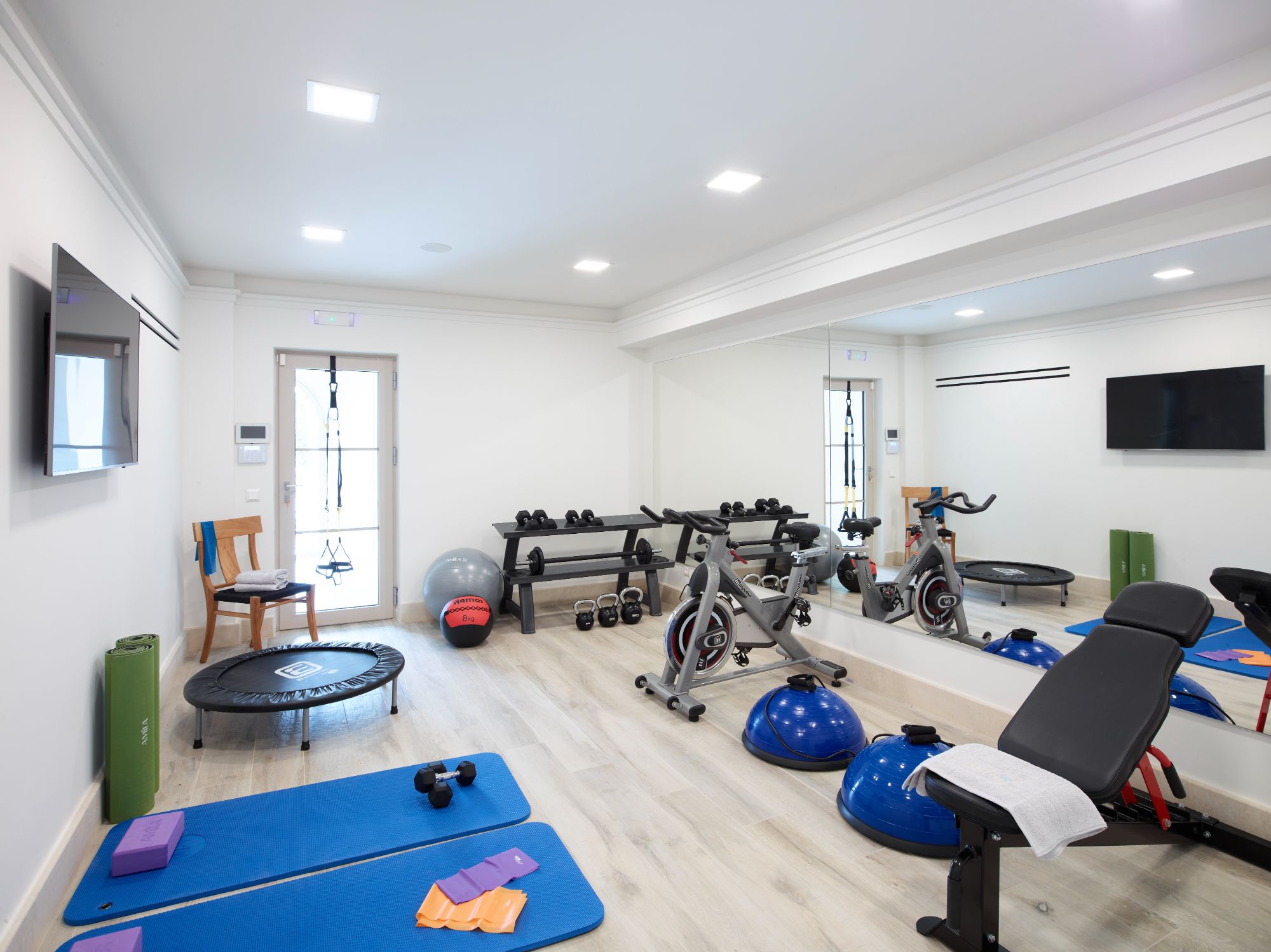 Gym at Villa Leonidas