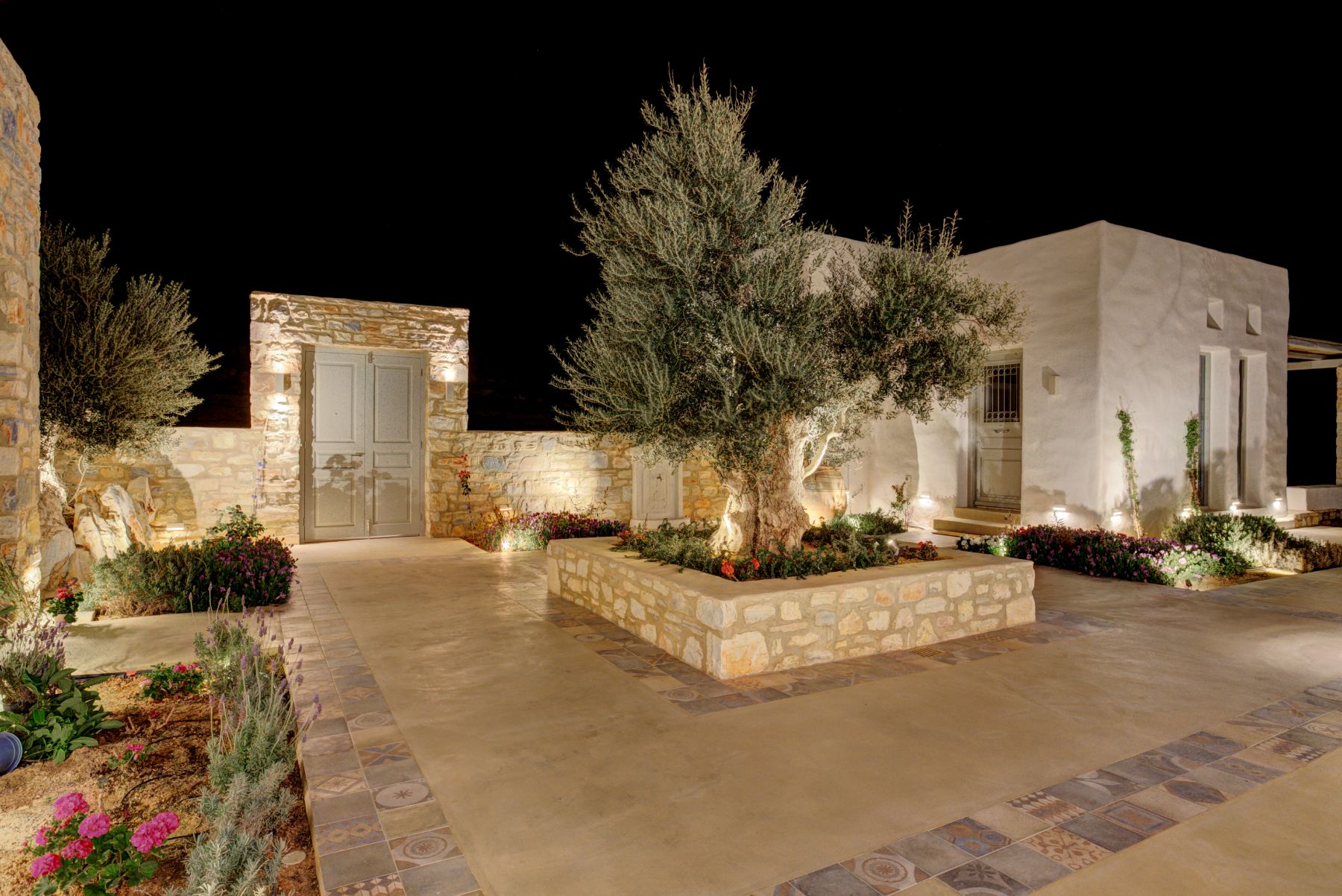 Exterior view of Villa Livadi, Paros