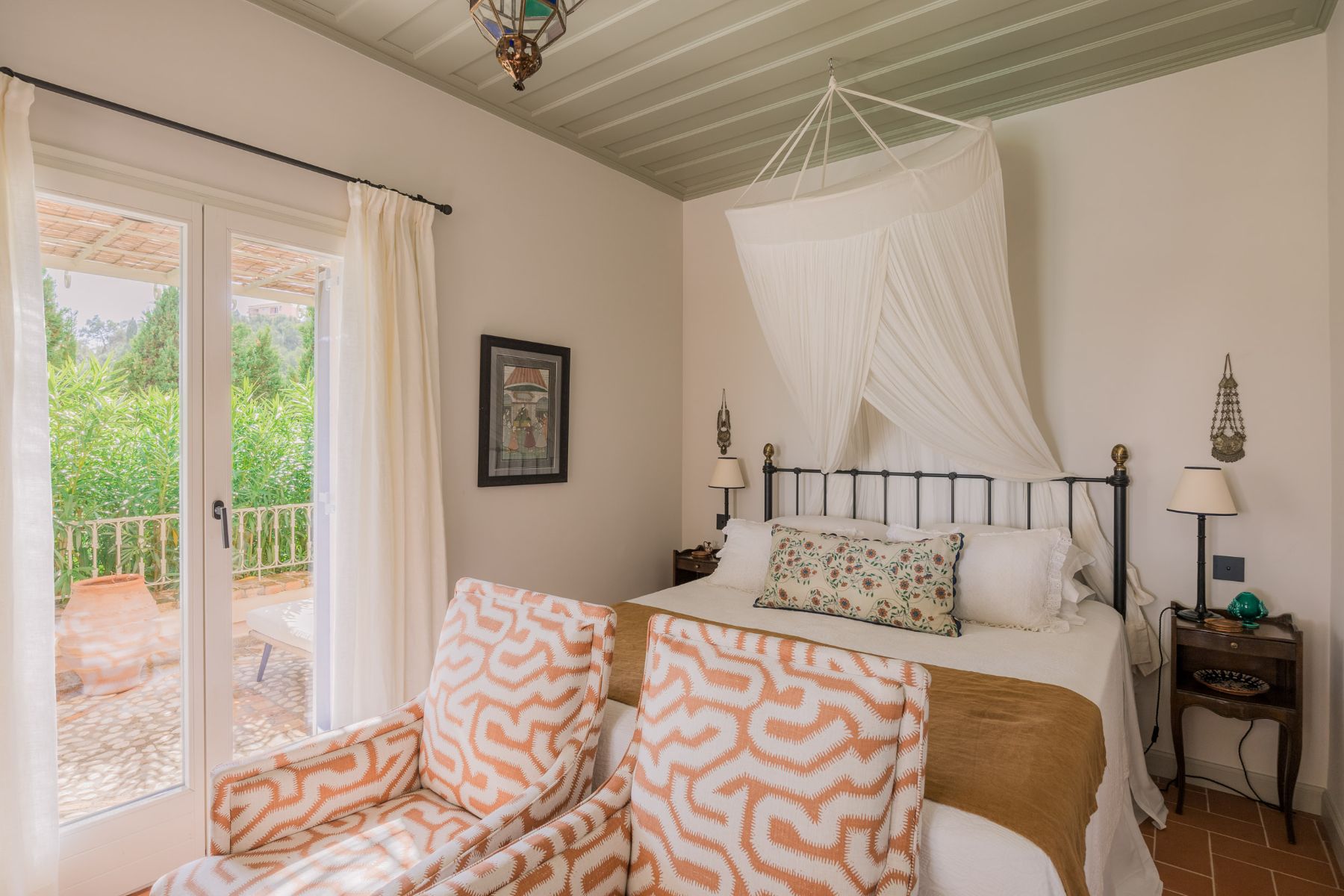 Bedroom at Villa Mareas, Corfu