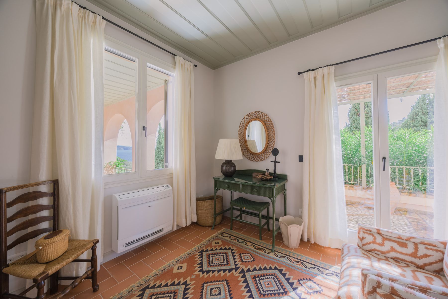 Bedroom at Villa Mareas, Corfu