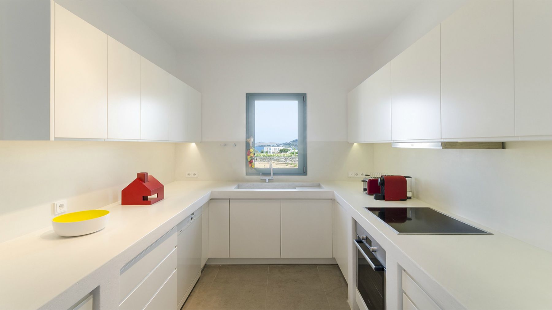 Kitchen at Villa Nisi, Paros