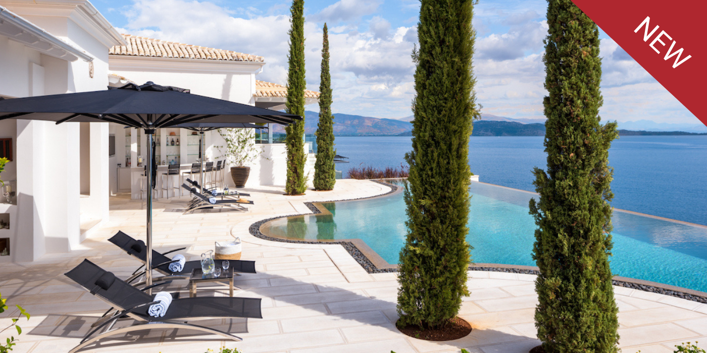 Villa Nissaki - luxury villa in northeast Corfu