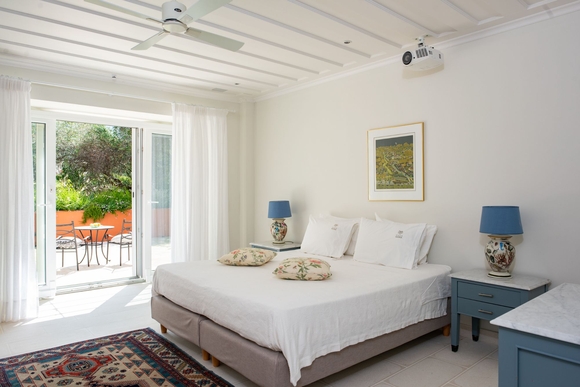 Double bedroom at Villa Ophelia