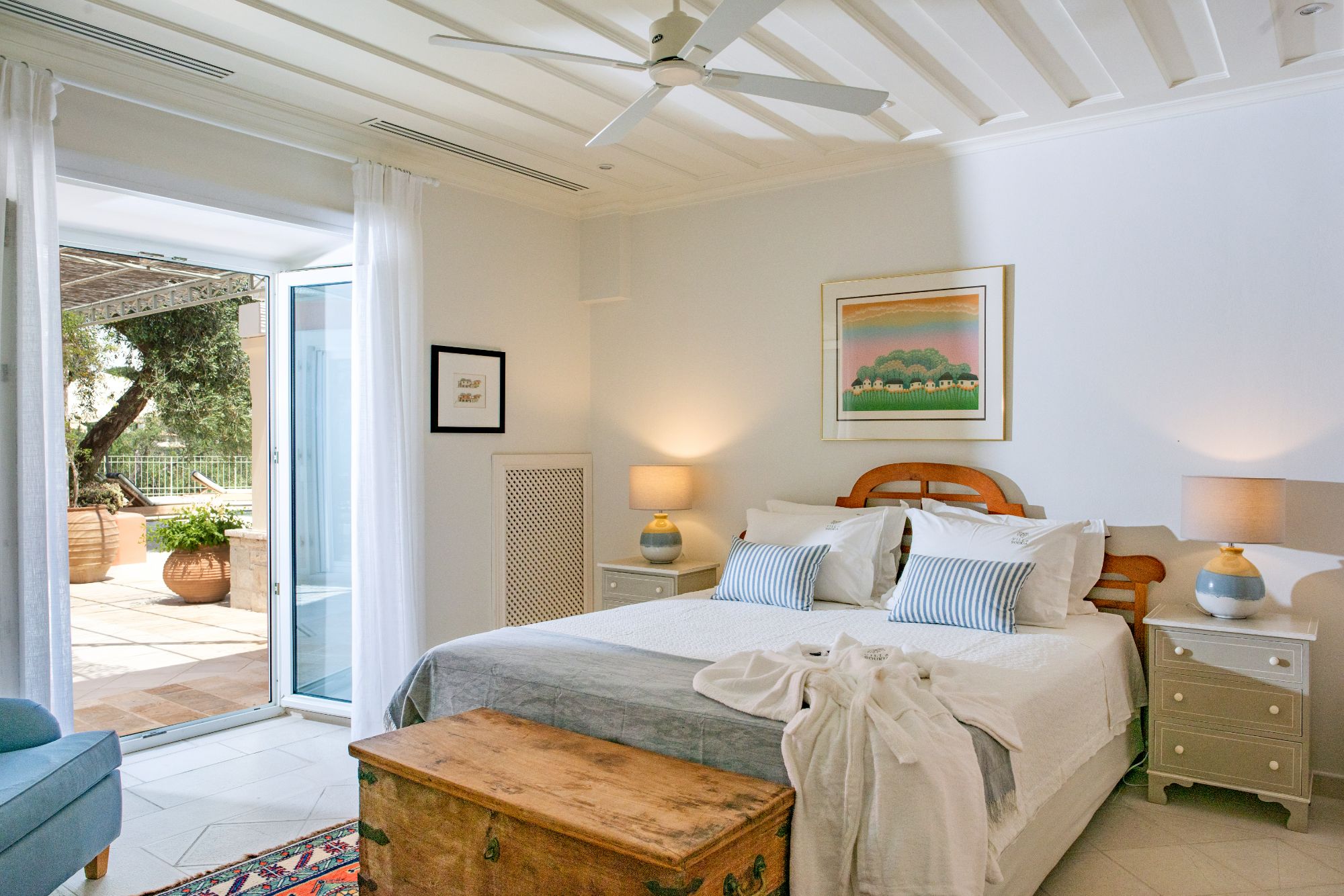 Double bedroom at Villa Ophelia