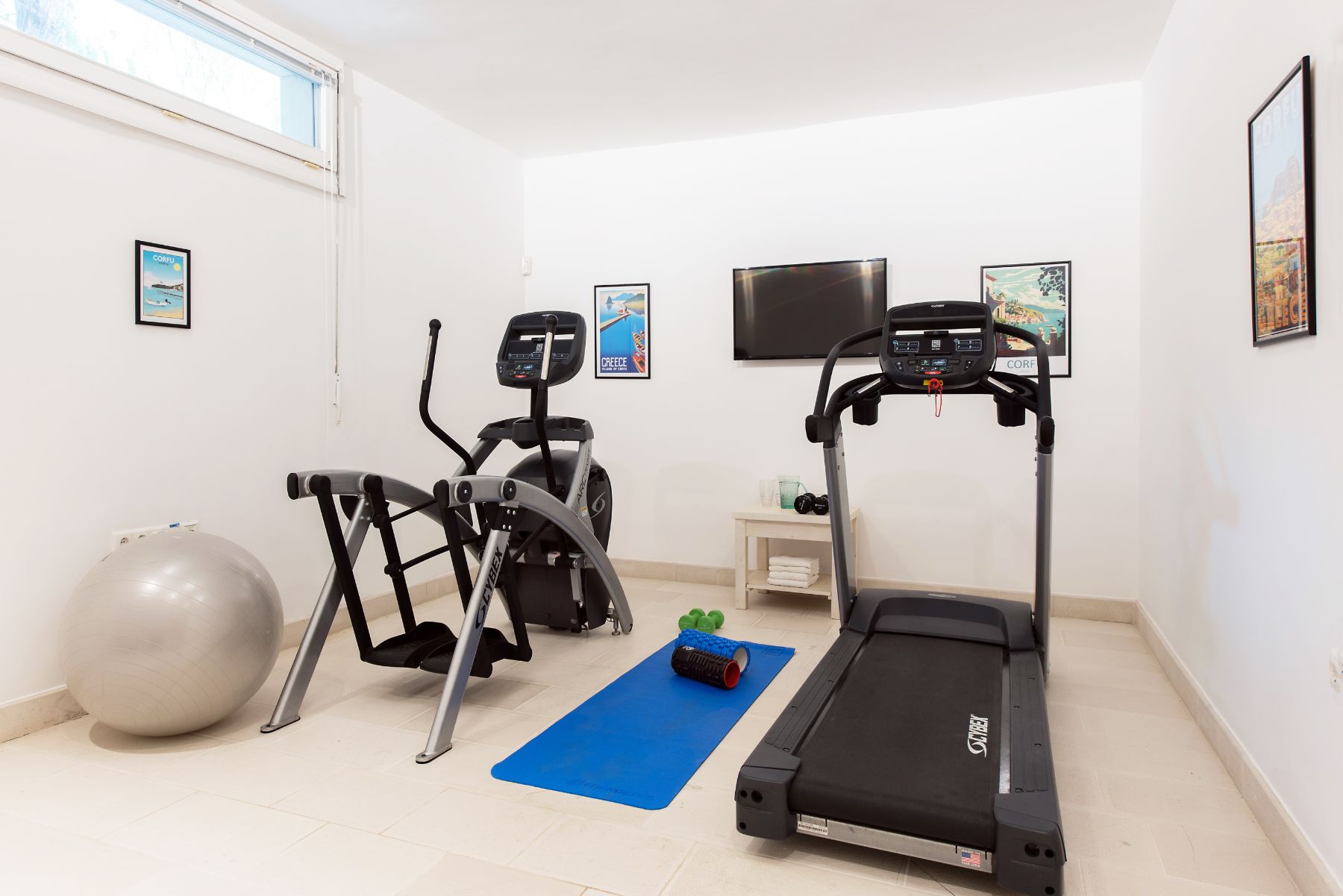 Gym at Villa Pashalia