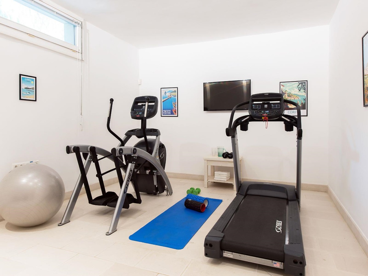 Gym at Villa Pashalia