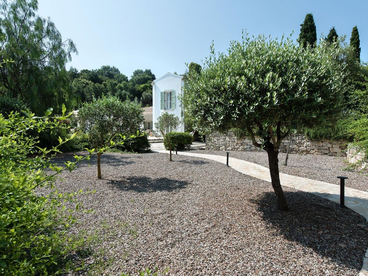 Walkway at Villa Pashalia in Corfu