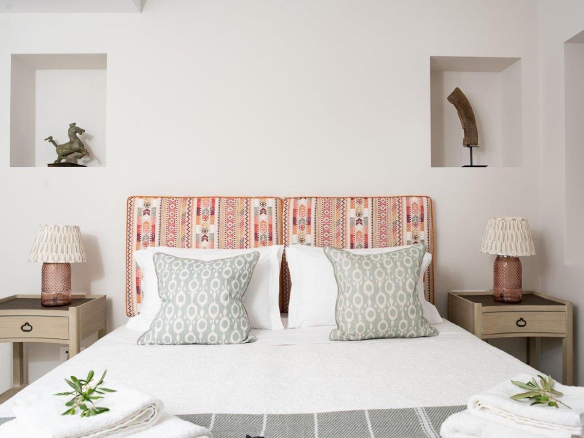 Bedroom 2 at Villa Pilos in Corfu