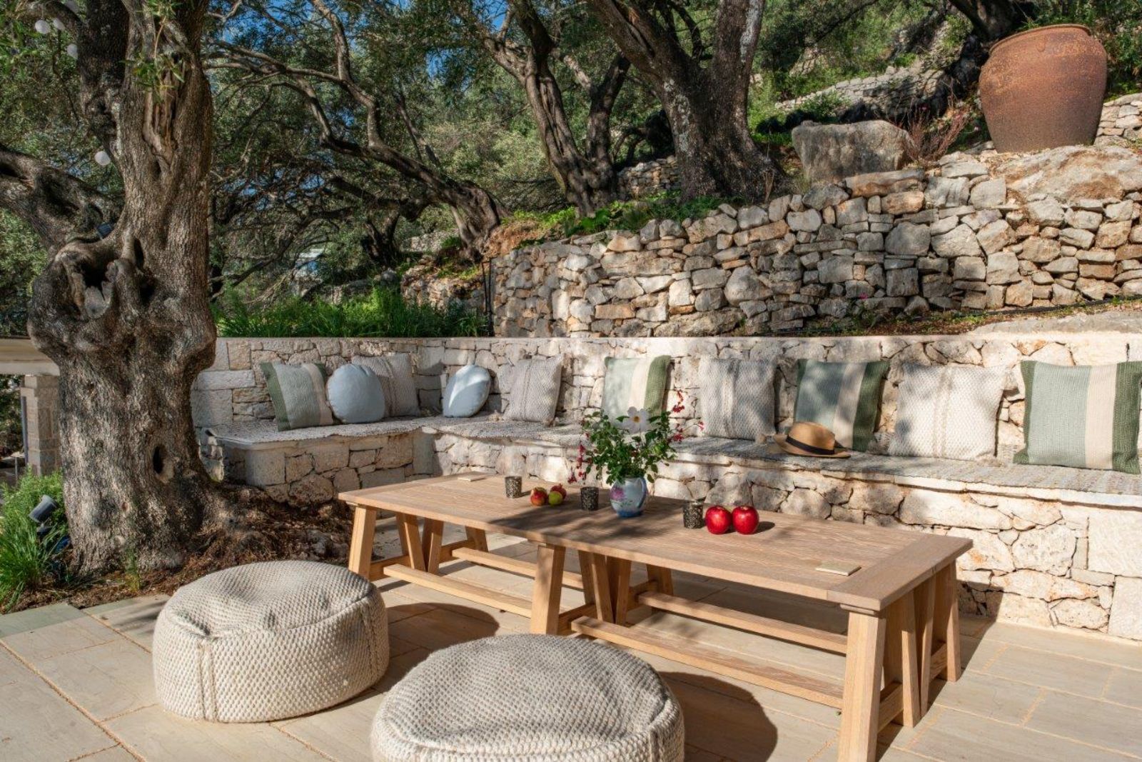 Outdoor Living at Villa Pilos in Corfu