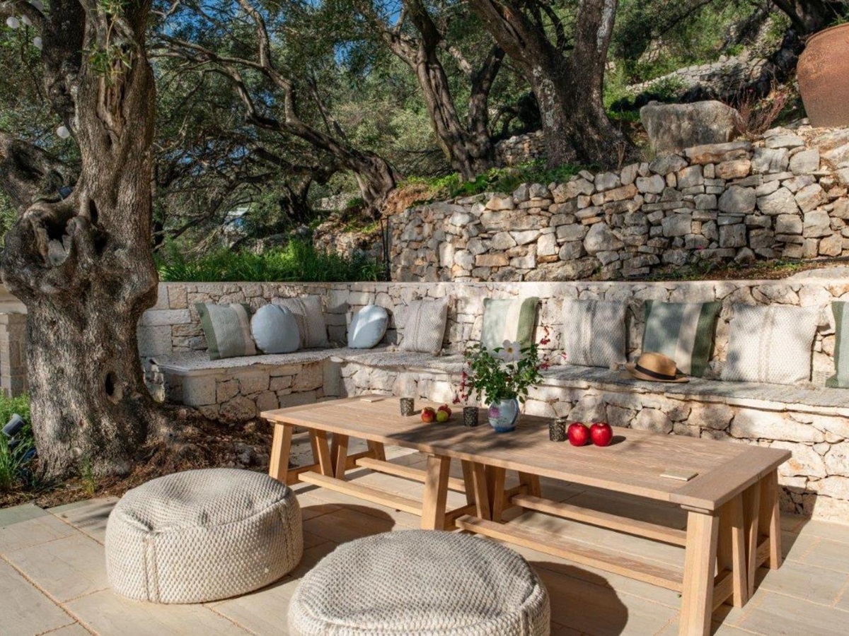 Outdoor Living at Villa Pilos in Corfu