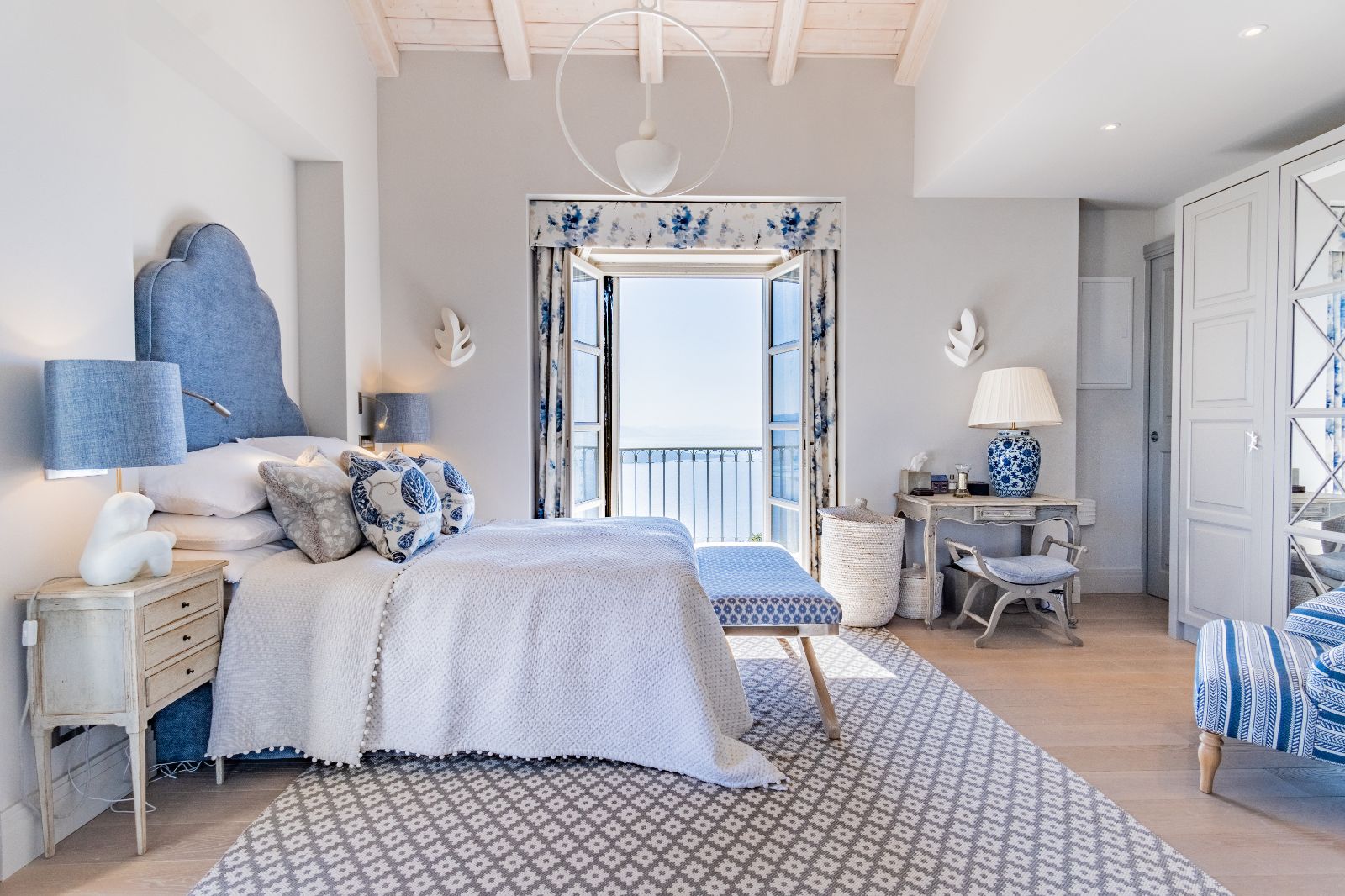 Bedroom at Villa Sofia in Corfu