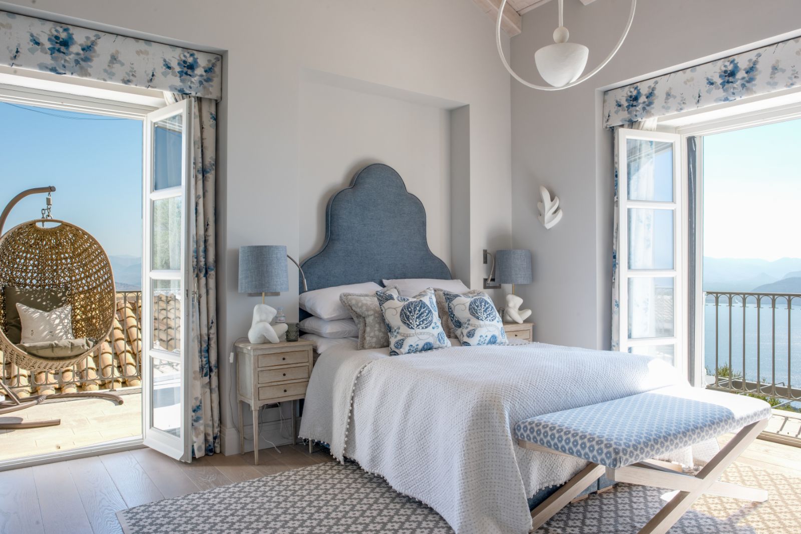 Bedroom at Villa Sofia in Corfu