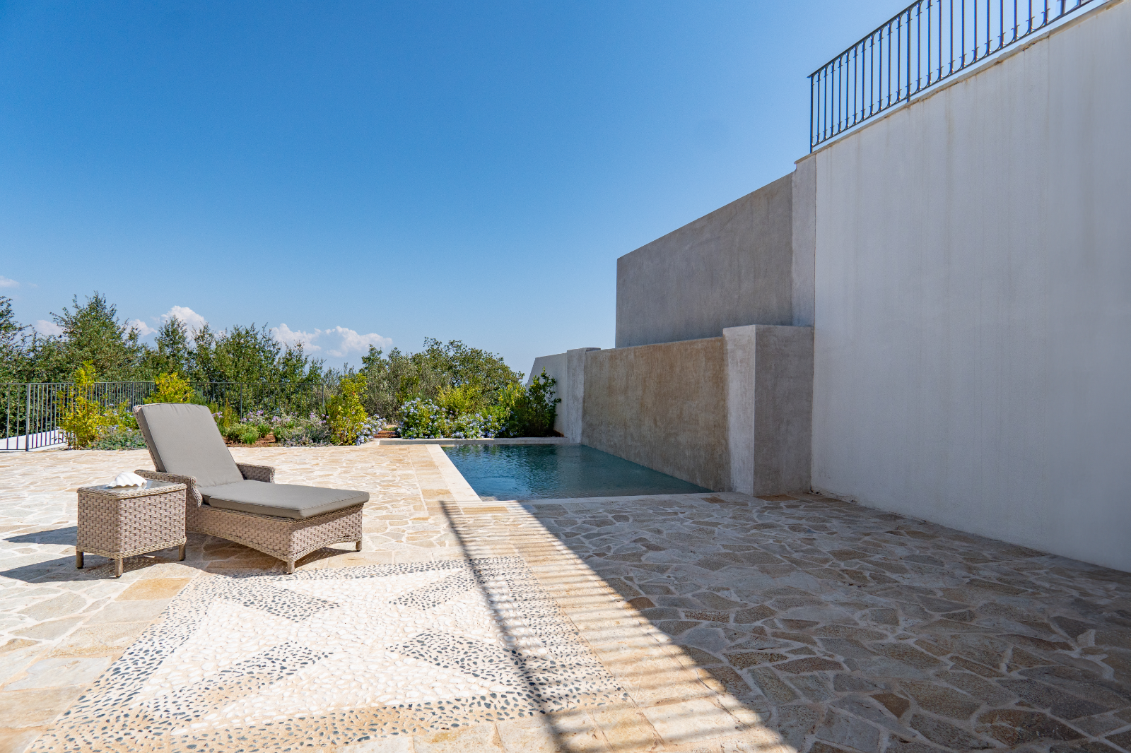 Plunge pool at Villa Sofia
