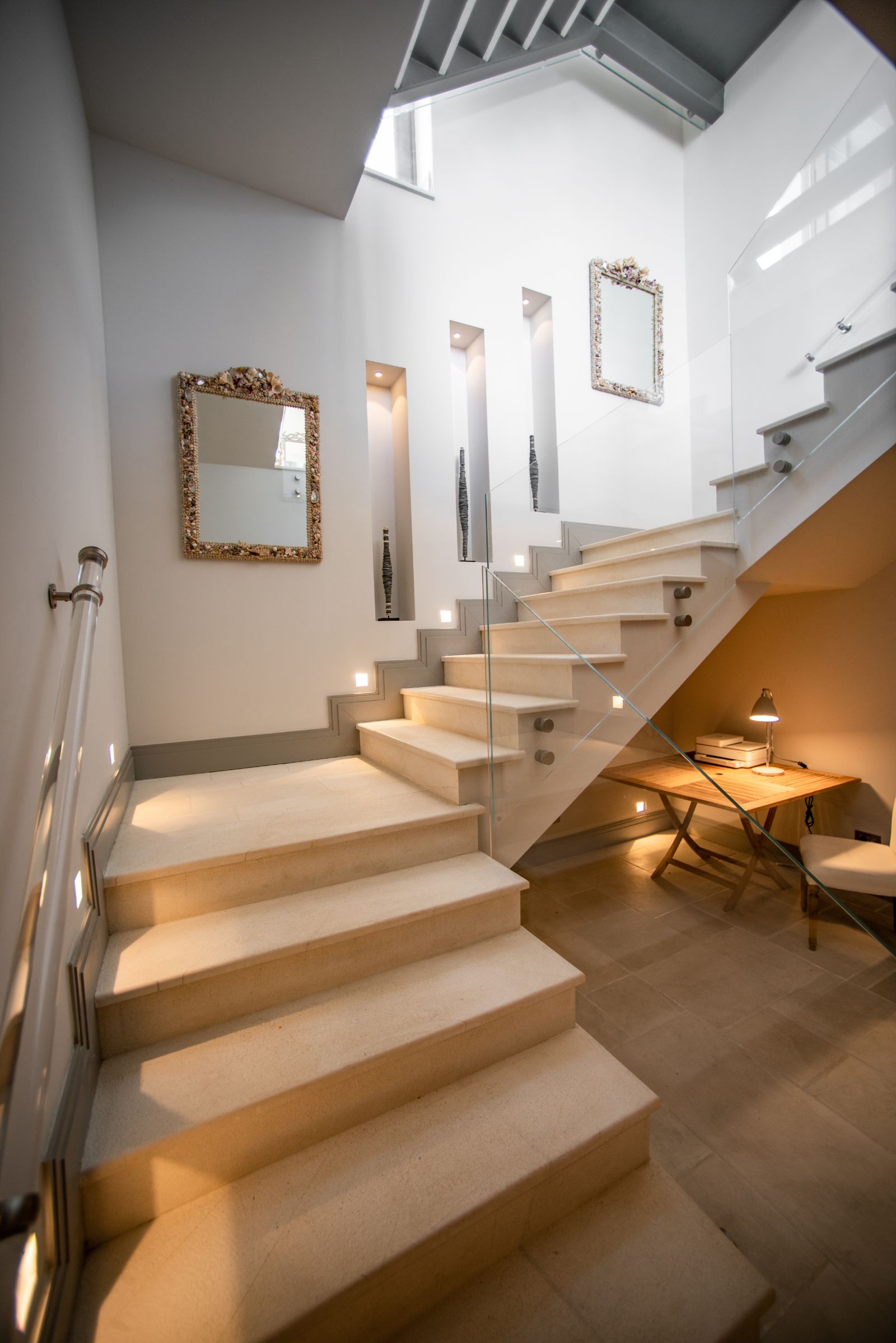 Staircase at Villa Sofia in Corfu