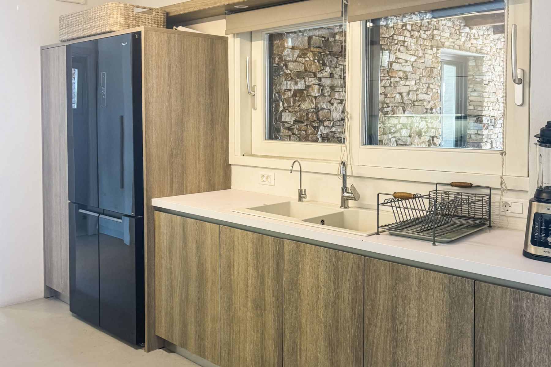 Kitchen at Villa Thalia, Sifnos