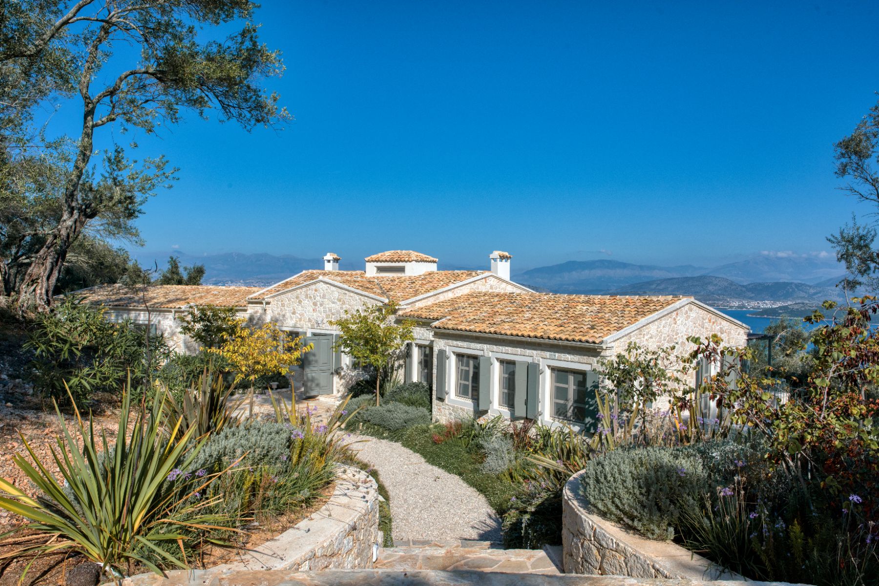 Exterior view of Villa Thea, Corfu