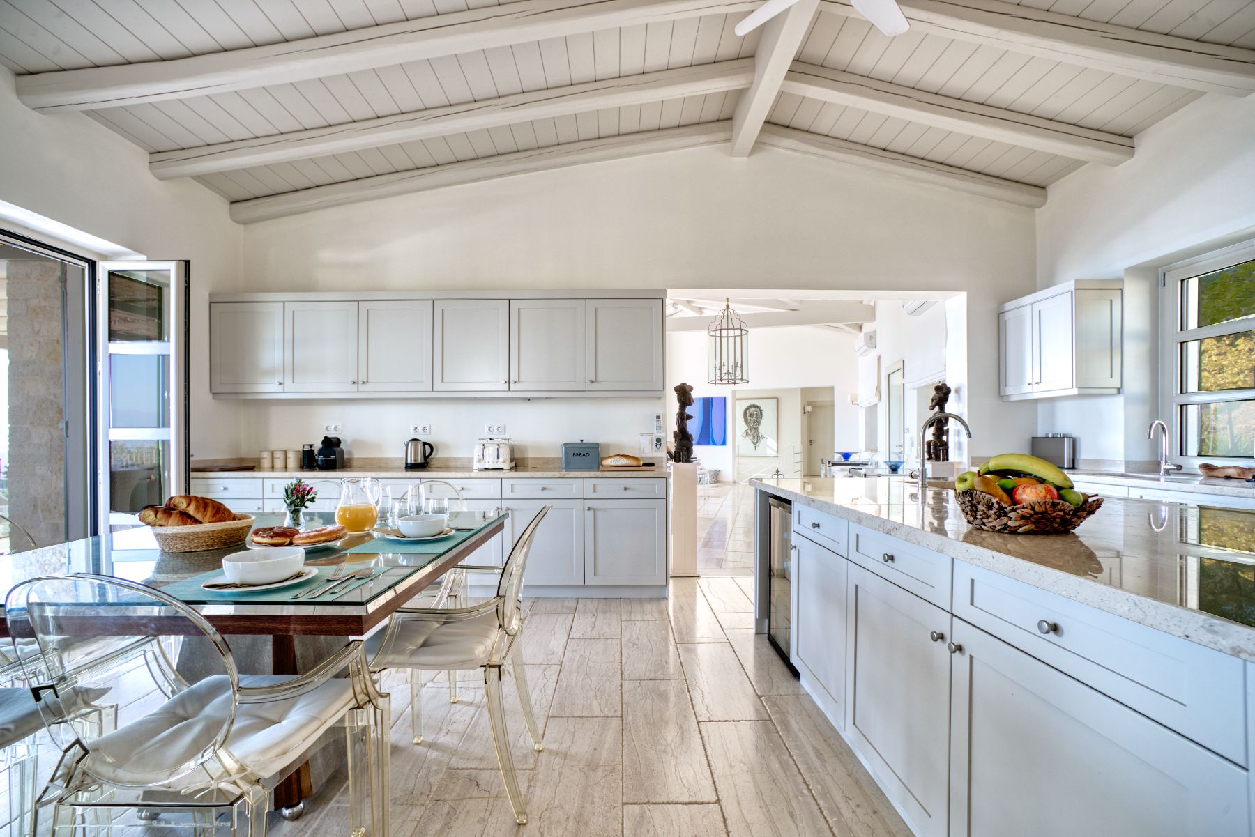 Kitchen at Villa Thea, Corfu