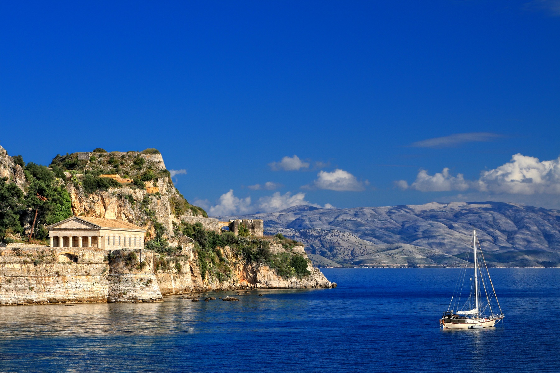 Corfu Island Hellenic Temple