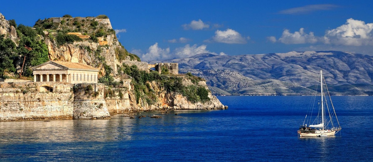 Corfu Island Hellenic Temple