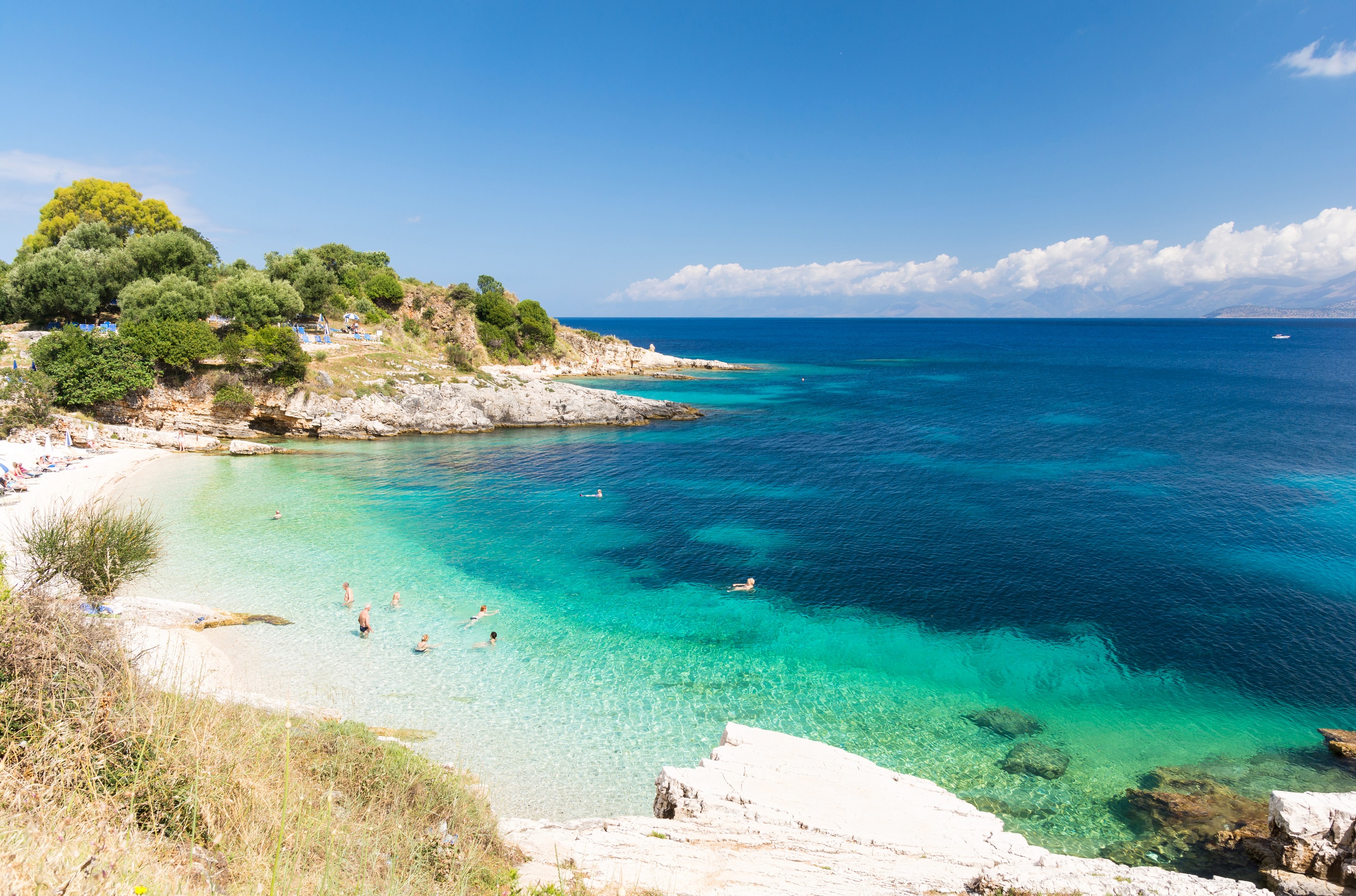 Paradise Beach Kassiopi, Corfu