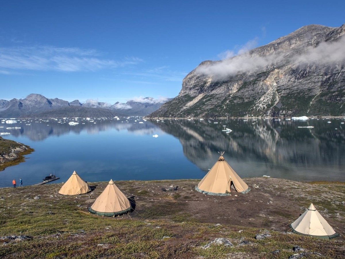 Camp Kiattua in Greenland