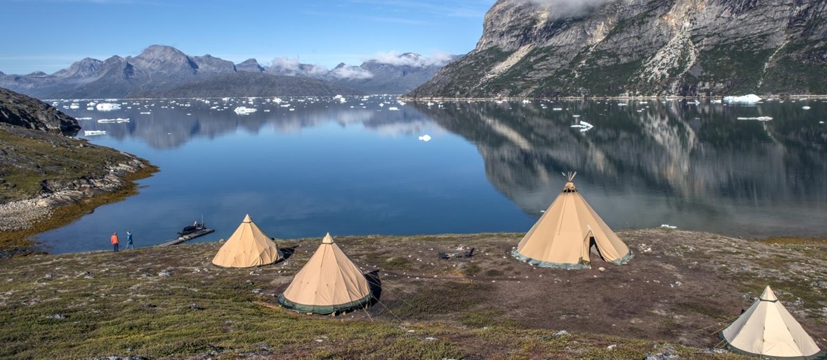 Camp Kiattua in Greenland