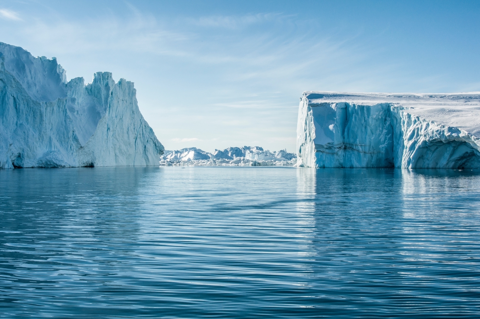 Ilulissat Icefjord in Greenland