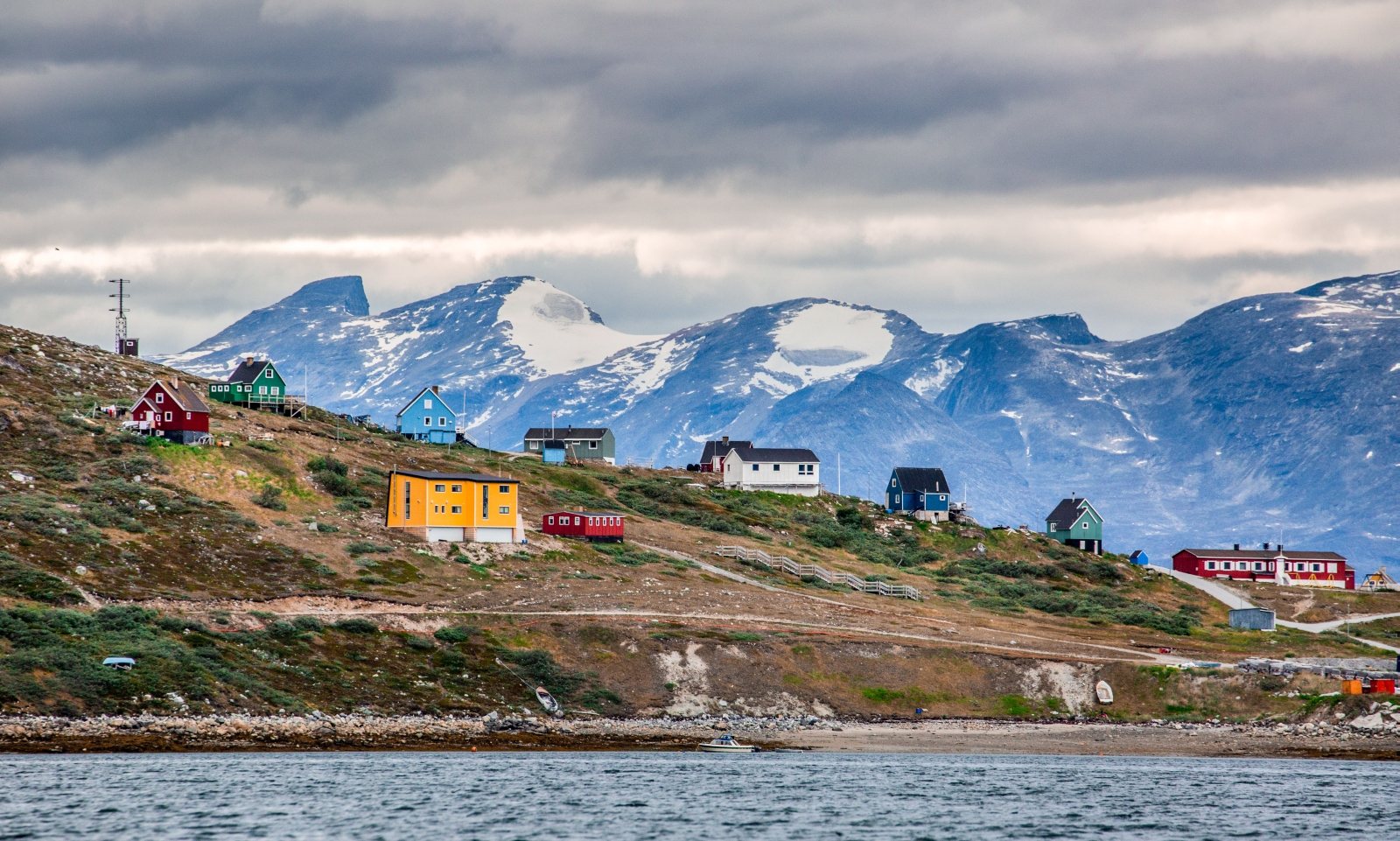 Nukk Fjord in Greenland