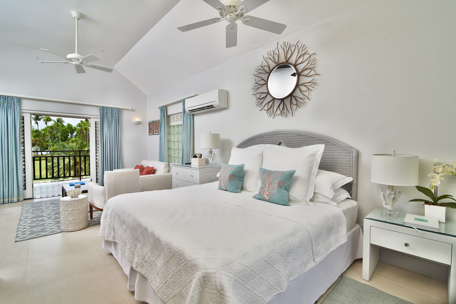 interiors of a junior suite at Calabash Hotel, Grenada