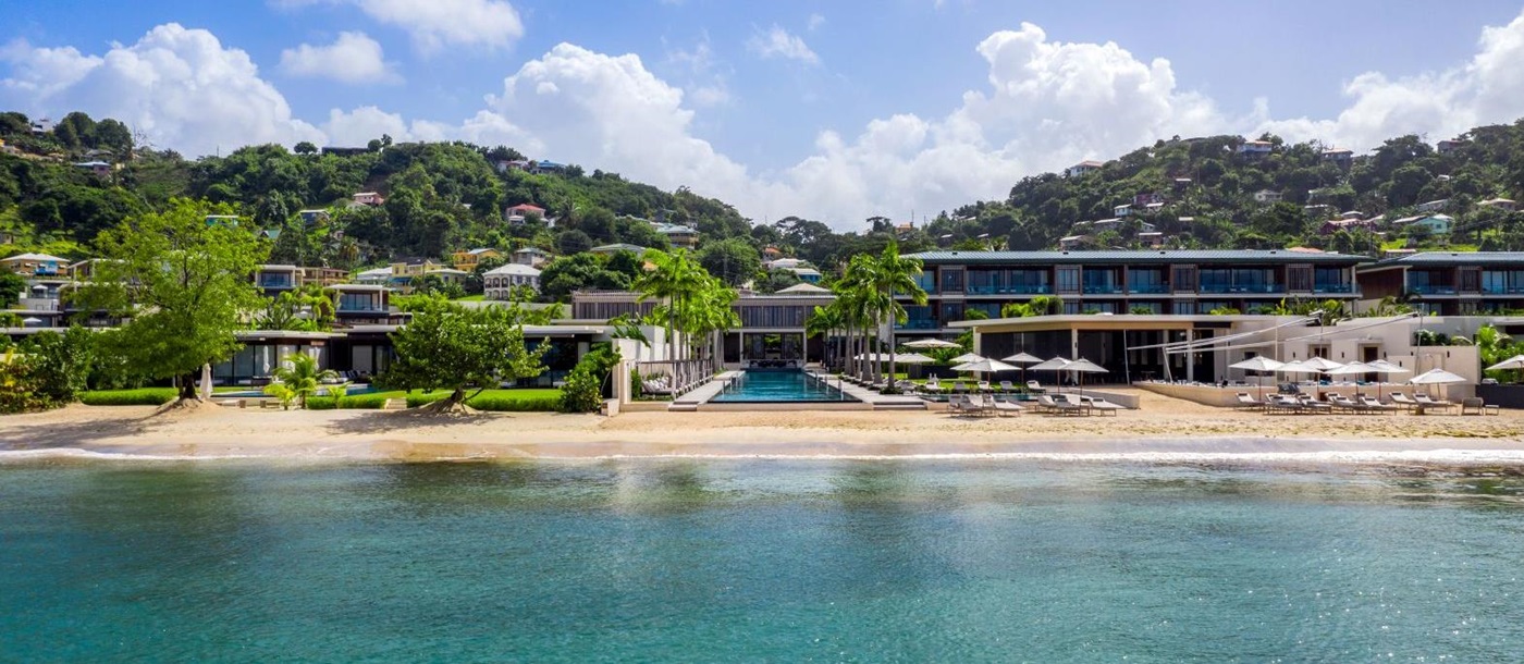 Silversands hotel in Grenada and its beach