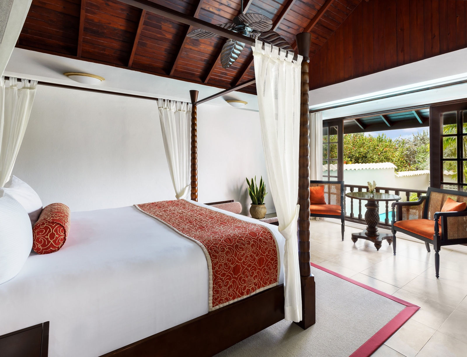 Interior of the Royal Collection Pool Suite