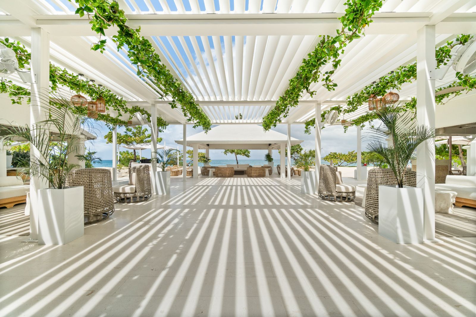 Courtyard at Spice Island Beach Resort in Grenada