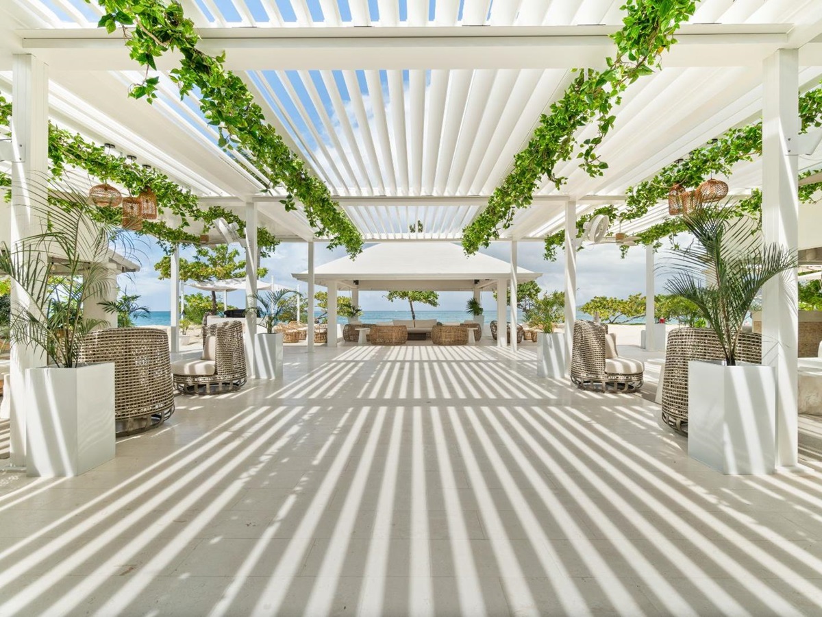 Courtyard at Spice Island Beach Resort in Grenada