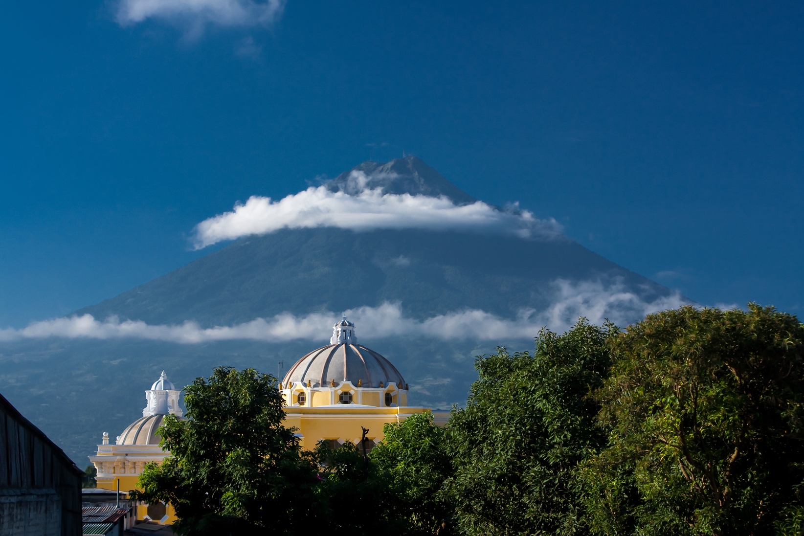 View over Antigua, Guatemala