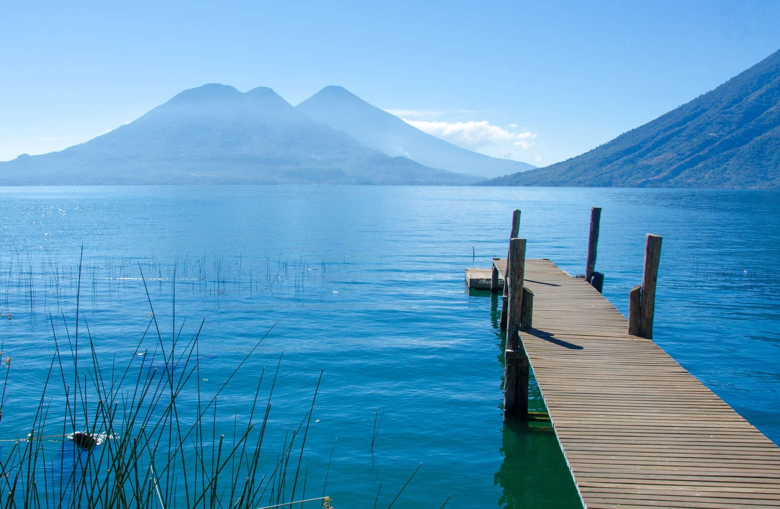 Pier on Lake Atitlan, Guatemala