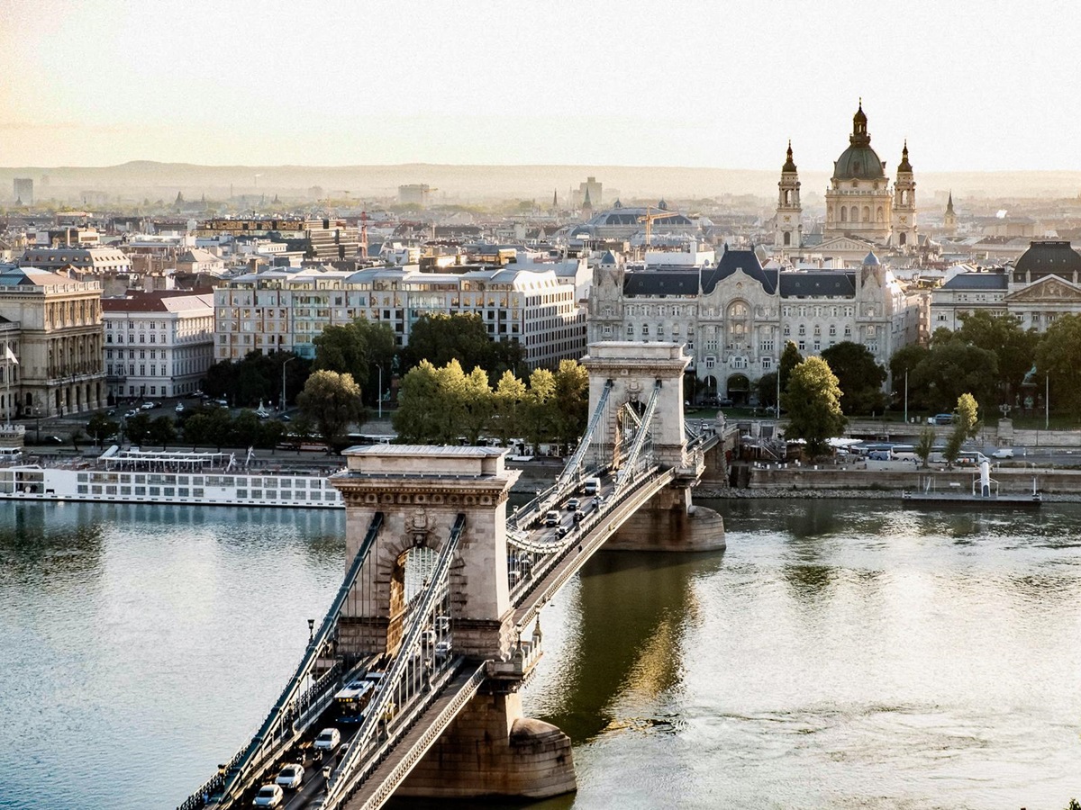 Views over Budapest from Four Seasons Gresham Palace