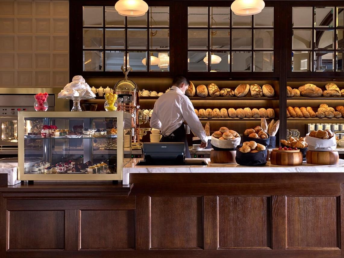 Kollazs Brasserie and Bar at the Four Seasons Gresham Palace in Budapest Hungary