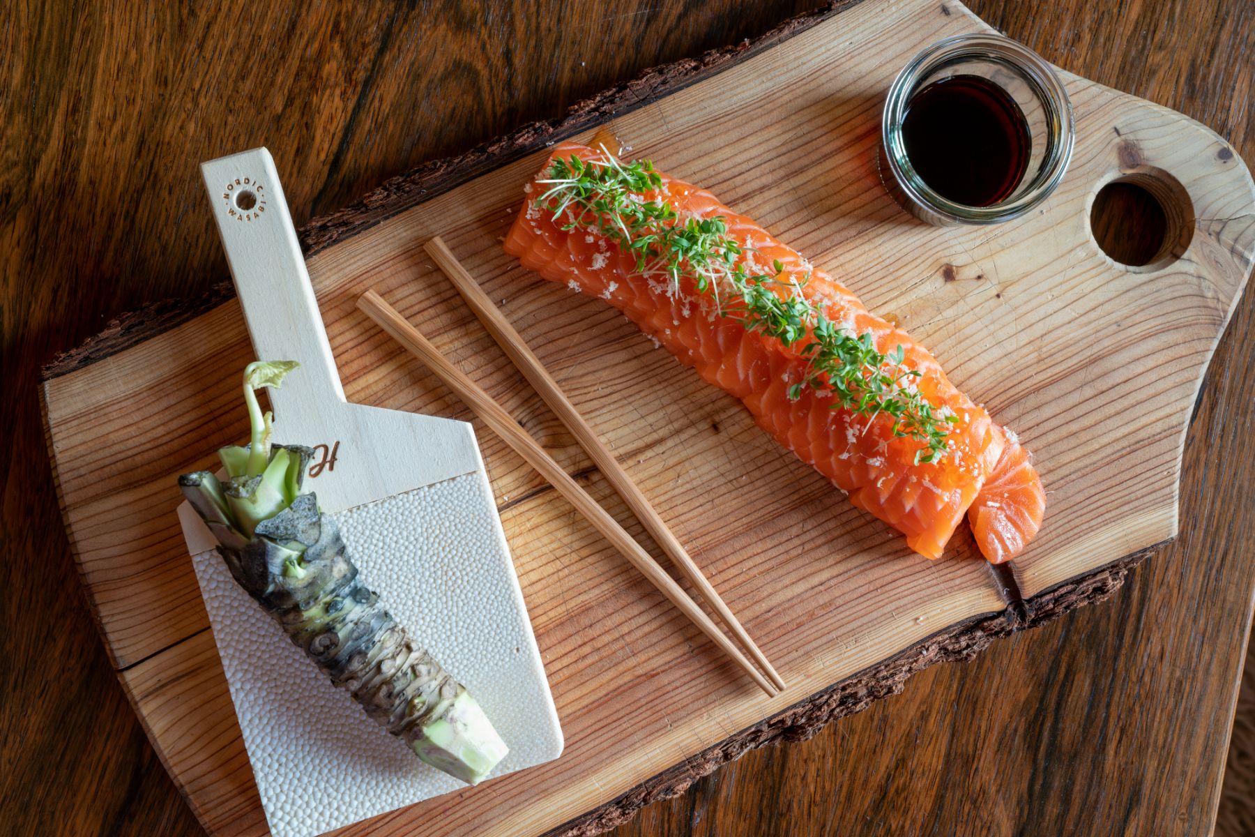 Cuisine served at Deplar Farm in Iceland