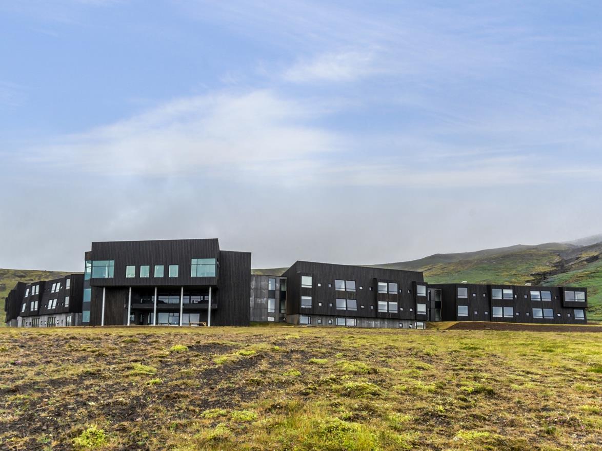 Exterior of Hotel Glacier Lagoon