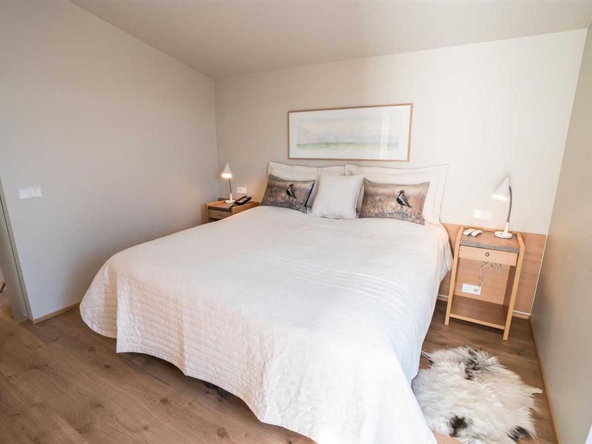 Bedroom at Hotel Husafell