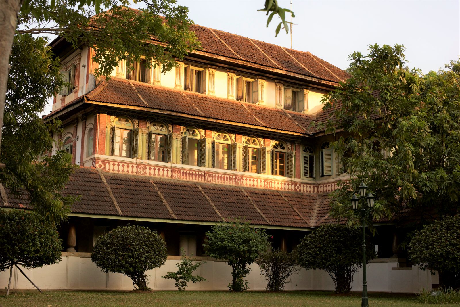 The main house of Kalari Kovilakom India