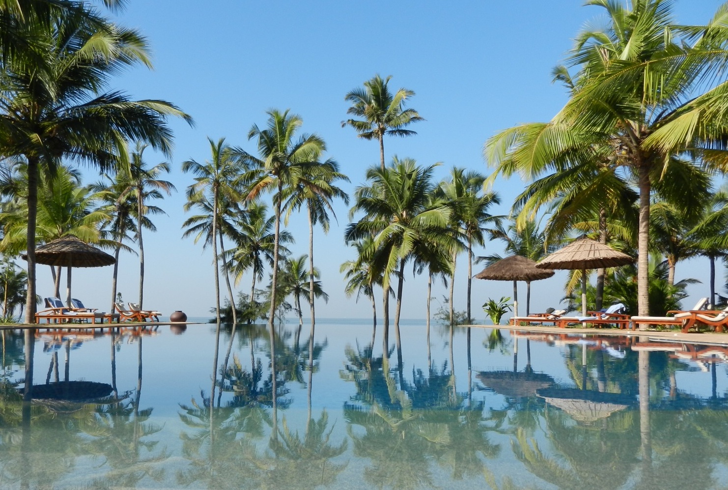 Swimming pool of Neeleshwar, India