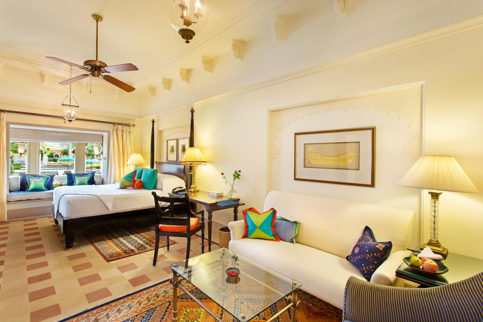 Suite at the Oberoi Udavilas in Udaipur