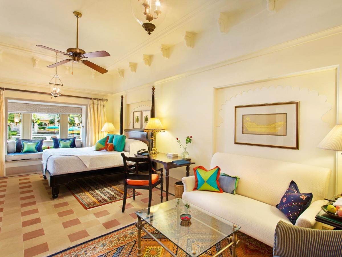 Suite at the Oberoi Udavilas in Udaipur