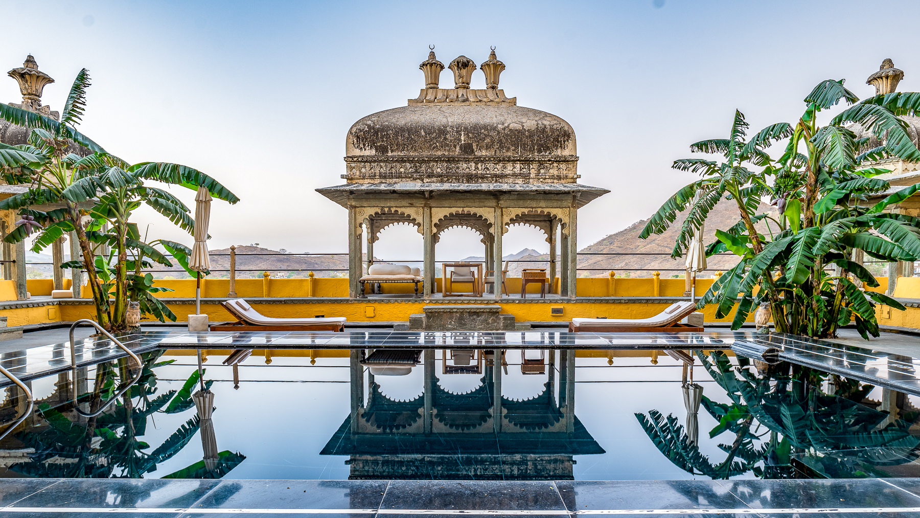 Swimming pool at RAAS devigarh
