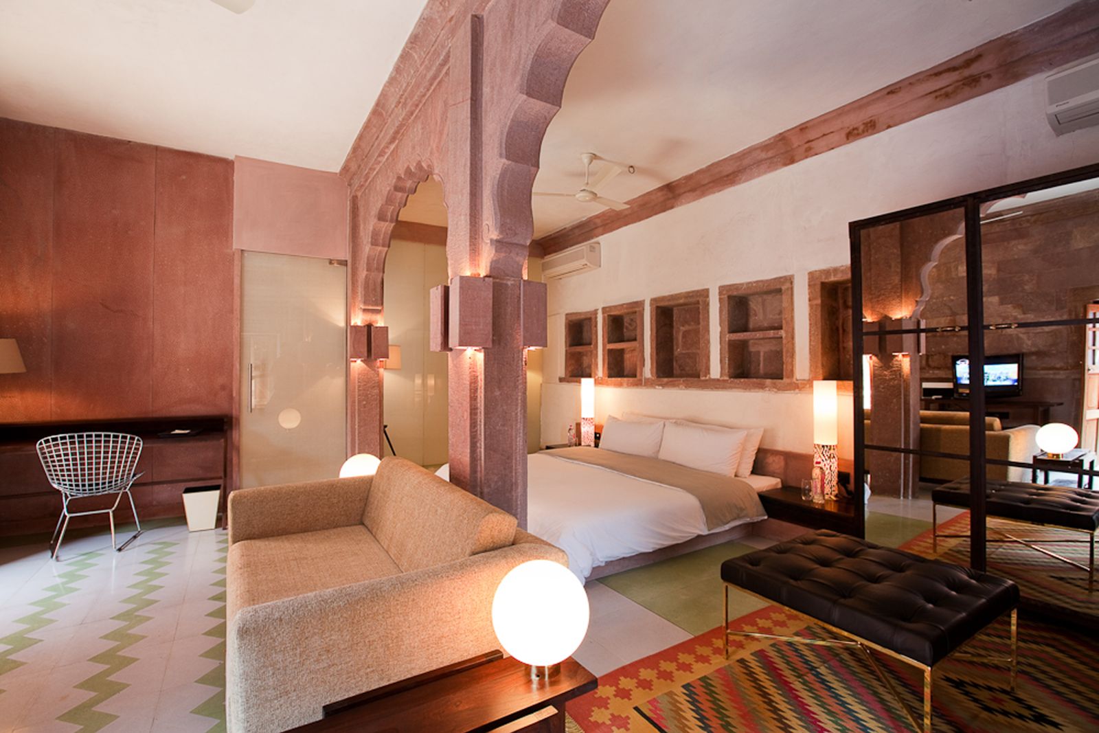 Heritage suite at RAAS Jodhpur in the Rajasthan region of India